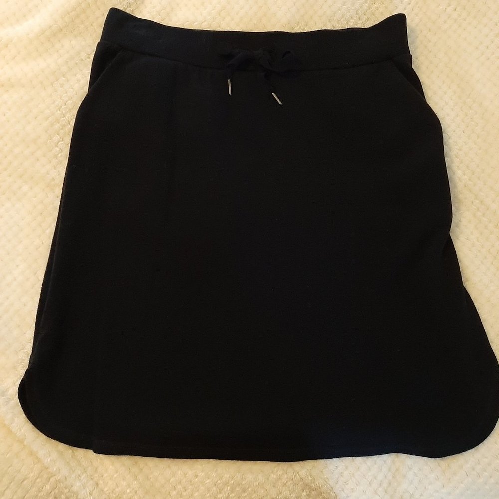 C&C California Navy Blue draw string waist skirt